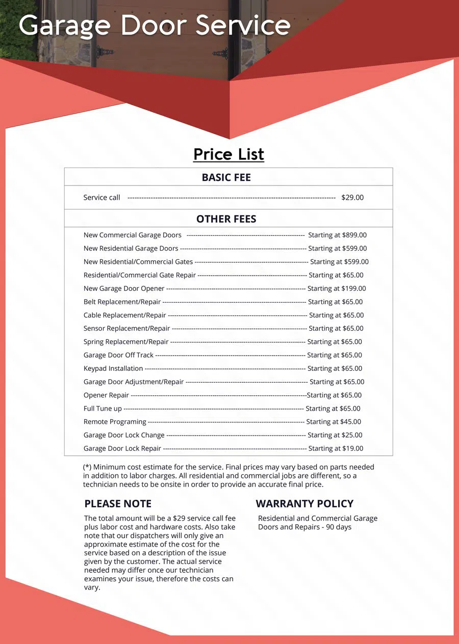 Express Garage Door Service Stratford, NJ 856-432-3189